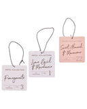 Hanging car air freshener Hotel Collection, UK version