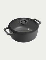 M&S Prestige Cast Iron Non Stick Casserole Dish 24cm- Buy online at McGrocer