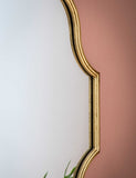 Gallery Direct Castello Large Curved Wall Mirror - British product