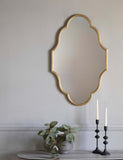 Gallery Direct Castello Large Curved Wall Mirror - British product