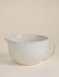 Ceramic batter jug with spout and handle, imported from the UK