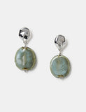 M&S ceramic circle drop earrings - British product