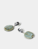 M&S ceramic circle drop earrings - British product