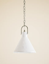 M&S Ceramic Mottled Cone Pendant Light- Buy online at McGrocer
