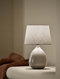 Ceramic table lamp 31.1 cm height, UK version