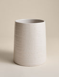 Ceramic utensil pot with speckled glaze for kitchen utensils (British brand)