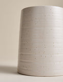 Ceramic utensil pot with speckled glaze for kitchen utensils (British brand)