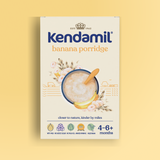 Kendamil banana baby porridge 150g 7-pack, UK version