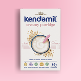 Kendamil creamy oat baby porridge 7-pack, imported from the UK