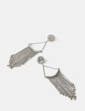 M&S chain fringe drop earring 115 mm stud width, UK version