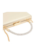 Dune London chain strap top handle clutch bag - British product