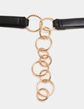 M&S chain waist belt with gold-tone chain - British product