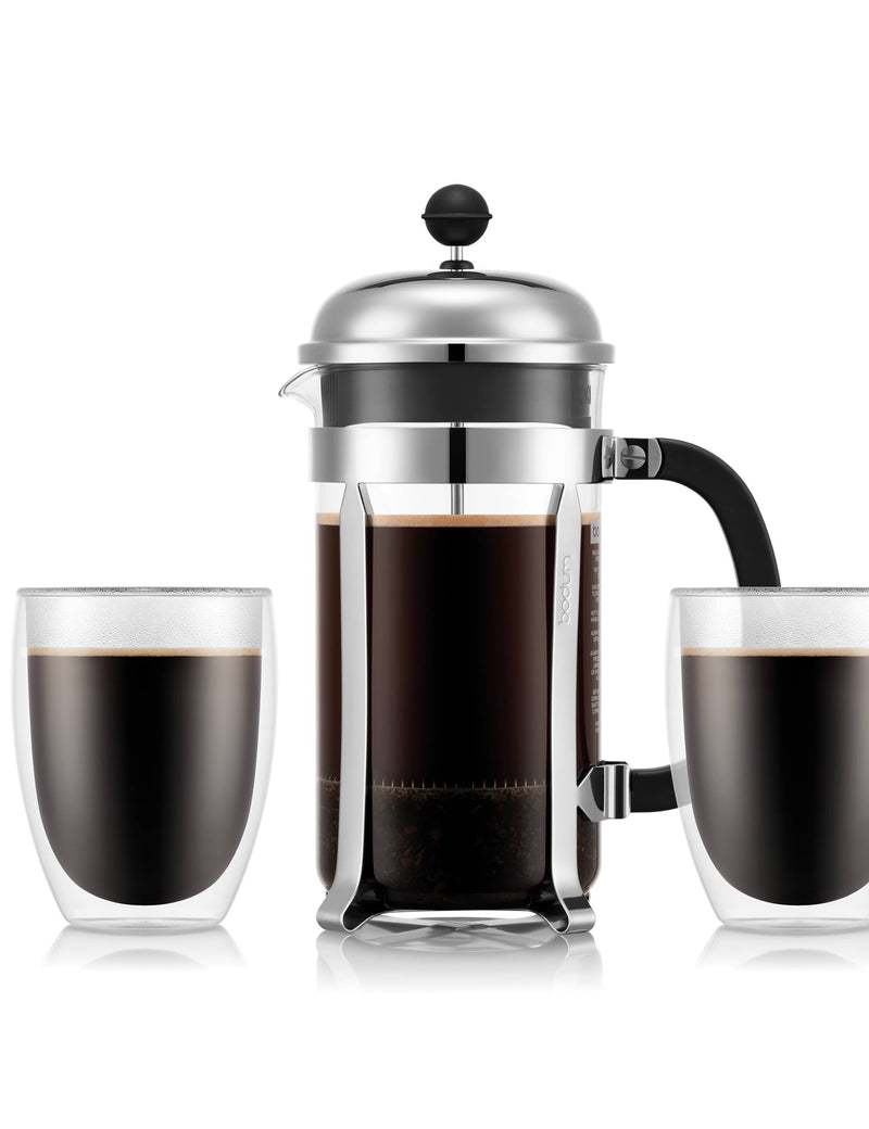 Bodum Chambord French press coffee maker set - British product