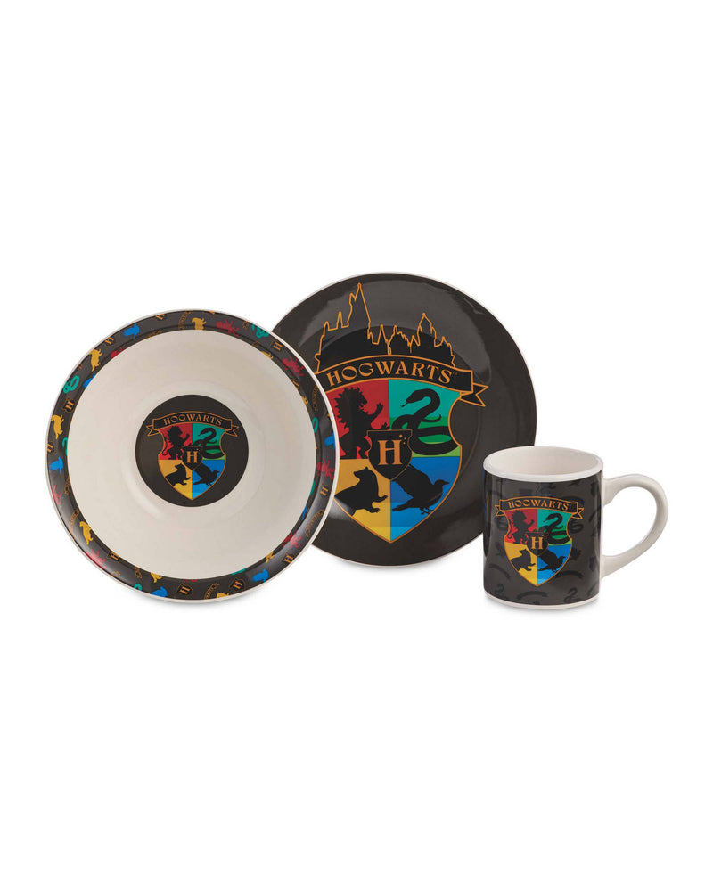 Character 3-Piece Ceramic Breakfast Set (Pokémon, Minecraft, Sonic, Angry Birds, Harry Potter, Squishmallows)