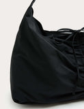 M&S checked ruched tie shoulder bag (British brand)