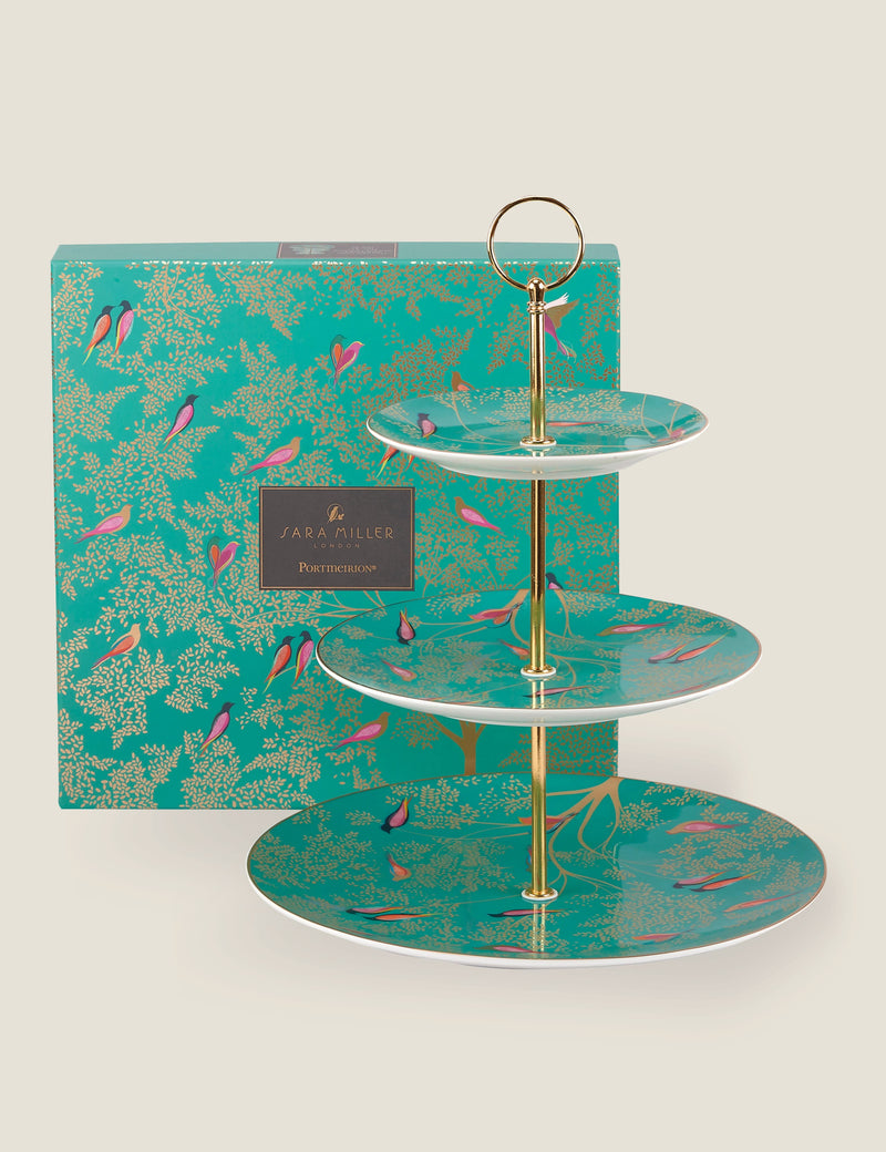 Sara Miller Chelsea cake stand - British product