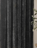 Yard chenille velvet pencil pleat curtains (British brand)