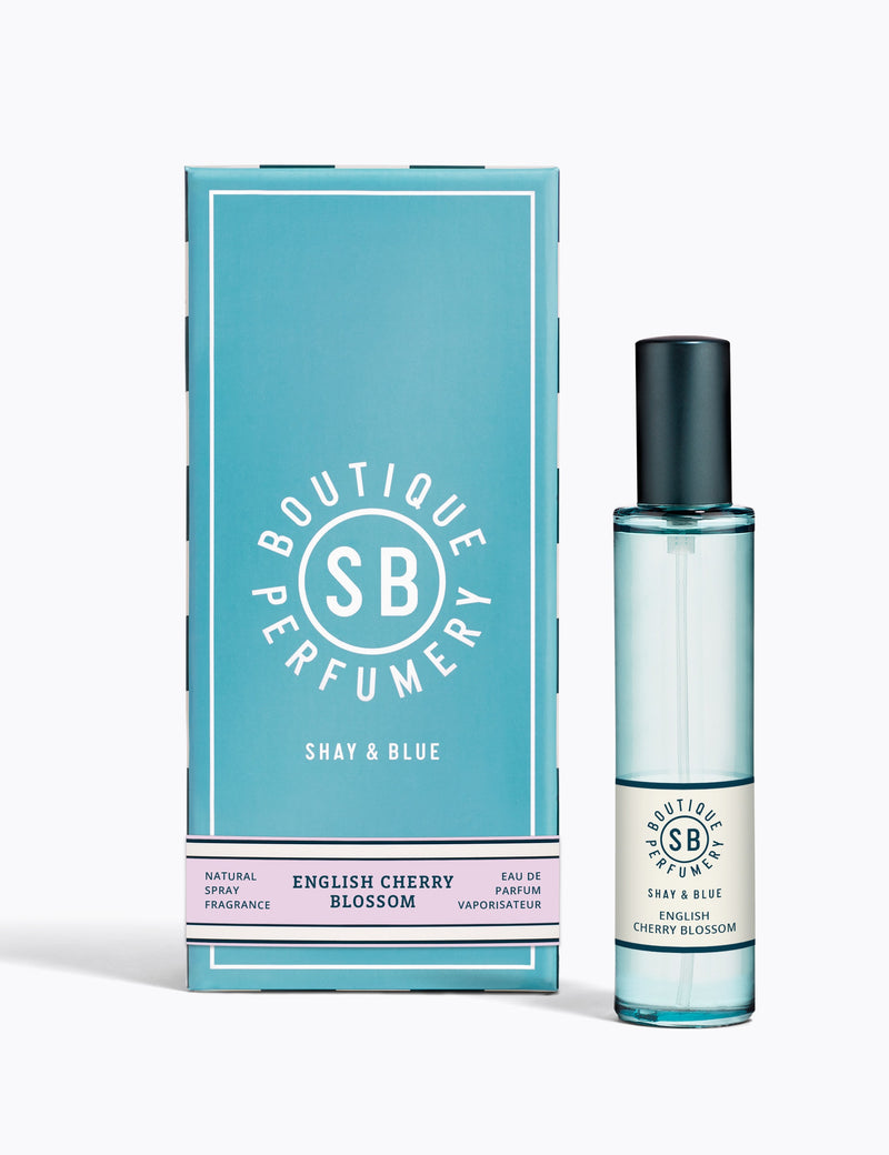 SHAY & BLUE Cherry Blossom Natural Spray Fragrance 30ml - British product