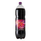 Cherry cola zero sugar drink (British brand)