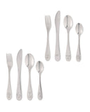 Children's cutlery set with fork, knife and spoon - British product
