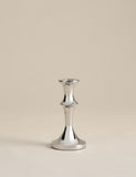 Chrome dinner candle holder 15.5cm, UK version