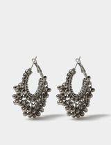 M&S Chunky Beaded Hoop Earrings- Buy online at McGrocer