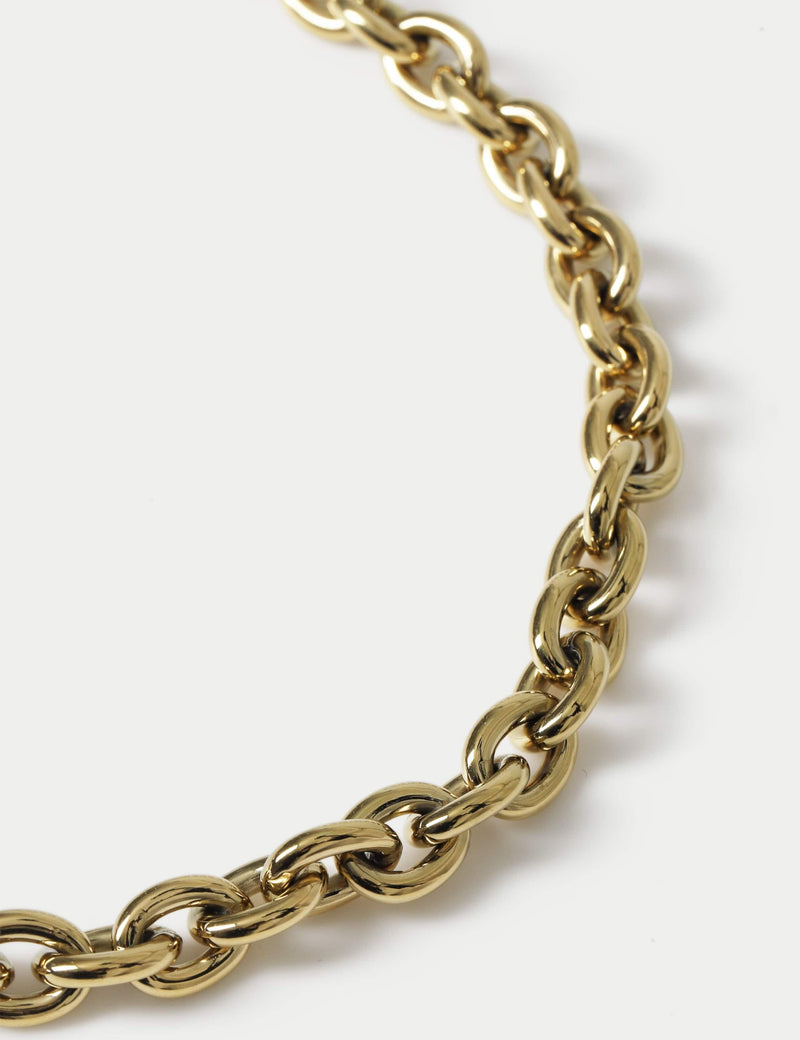 Autograph chunky chain necklace 420mm stainless steel, imported from the UK