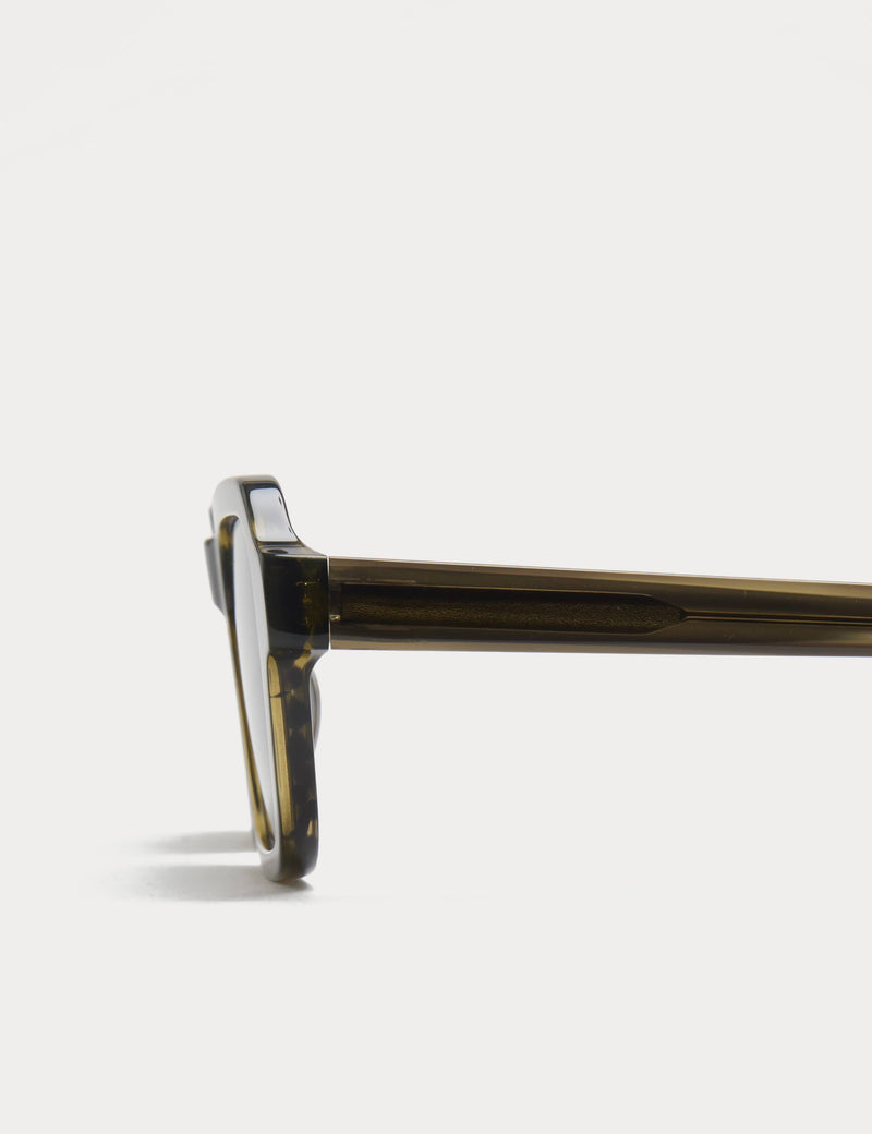 Autograph chunky square polarised sunglasses, UK version