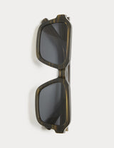 M&S Autograph Chunky Square Frame Polarised Sunglasses- Buy online at McGrocer