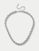 M&S Chunky Twist Rope Necklace- Buy online at McGrocer