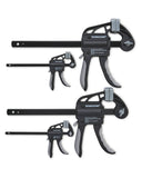 Clamping jaw set with 4-piece ratcheting clamps, imported from the UK