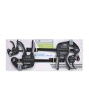 Clamping jaw set with 4-piece ratcheting clamps, imported from the UK