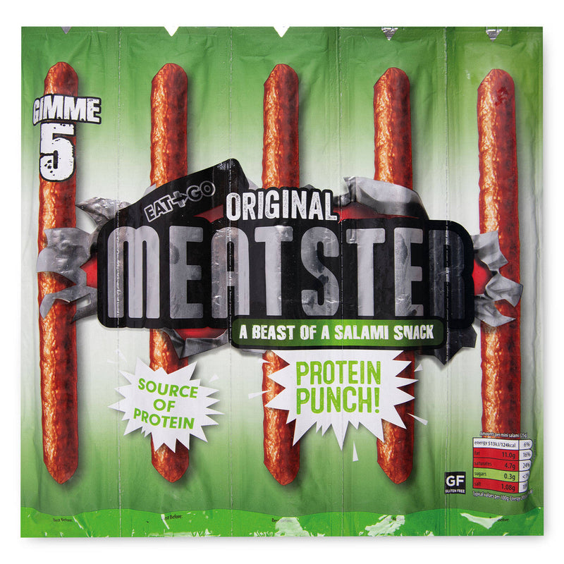 Meatster classic snack salami 5 pack - British product