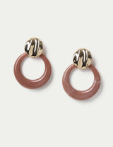 M&S Clean Resin Open Drop Earrings- Buy online at McGrocer