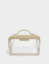 M&S Katie Loxton Clear Fold-Out Wash Bag- Buy online at McGrocer