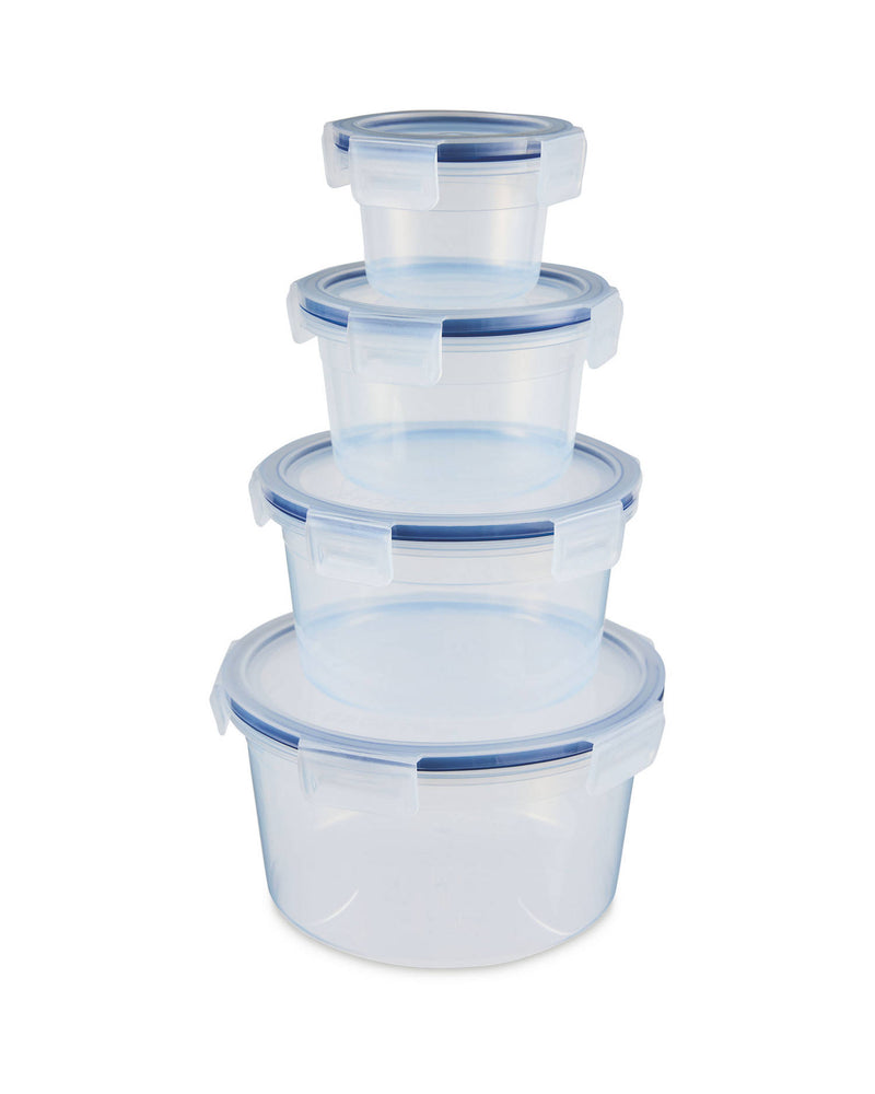 Clip & Close 4-piece food storage container set (British brand)