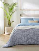 M&S Night Lark Coastal Calm Coverless Duvet and Pillowcase Set- Buy online at McGrocer