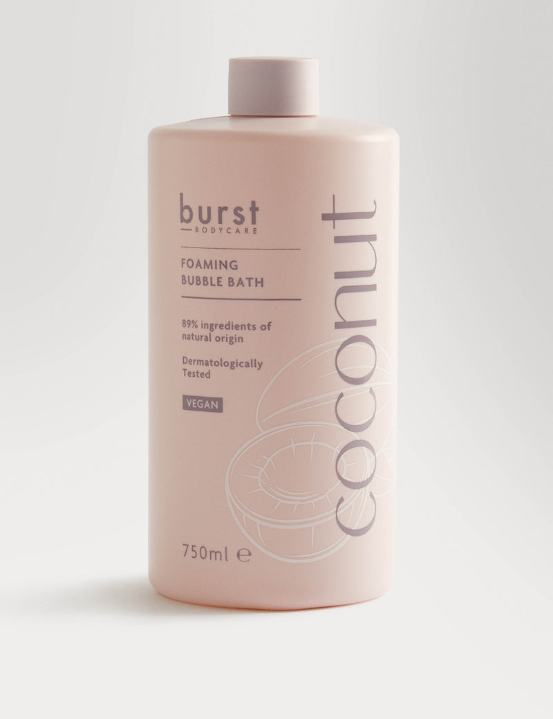 Burst Bodycare coconut bubble bath 750ml - British product