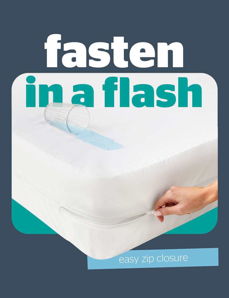 Silent Night complete encasement mattress protector, UK version
