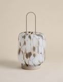 Confetti glass lantern 35.5 cm, imported from the UK