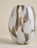 Handmade confetti glass vase, UK version