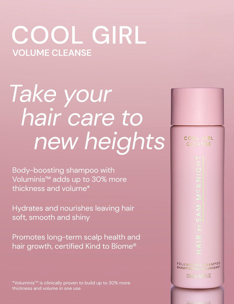 Hair by Sam McKnight Cool Girl Volume Cleansing Shampoo 100ml (British brand)