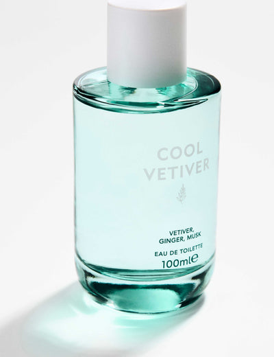 M&S Cool Vetiver Eau De Toilette Fragrance 100ml- Buy online at McGrocer