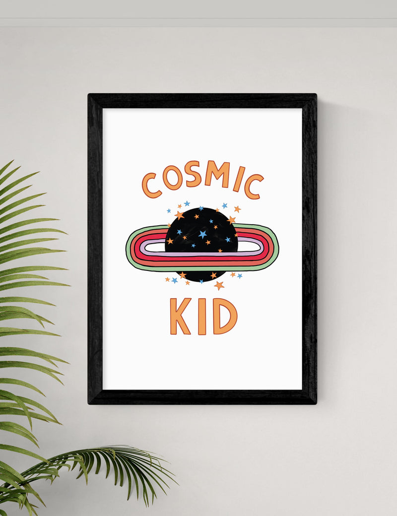 East End Prints Cosmic Kid Framed Art - British product