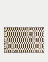 Cotton Blend Geometric Quick Dry Bath Mat 50 x 80cm