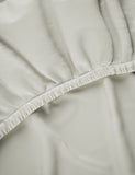 Cotton blend non-iron fitted sheet 25cm deep - British product