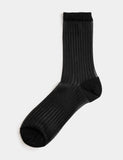M&S cotton blend sparkly crew socks, imported from the UK