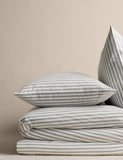 Cotton blend stripe bedding set, UK version