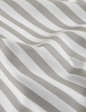 Cotton blend stripe bedding set, UK version