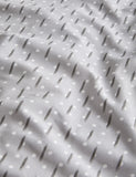 Cotton blend spotty reversible bedding set - British product